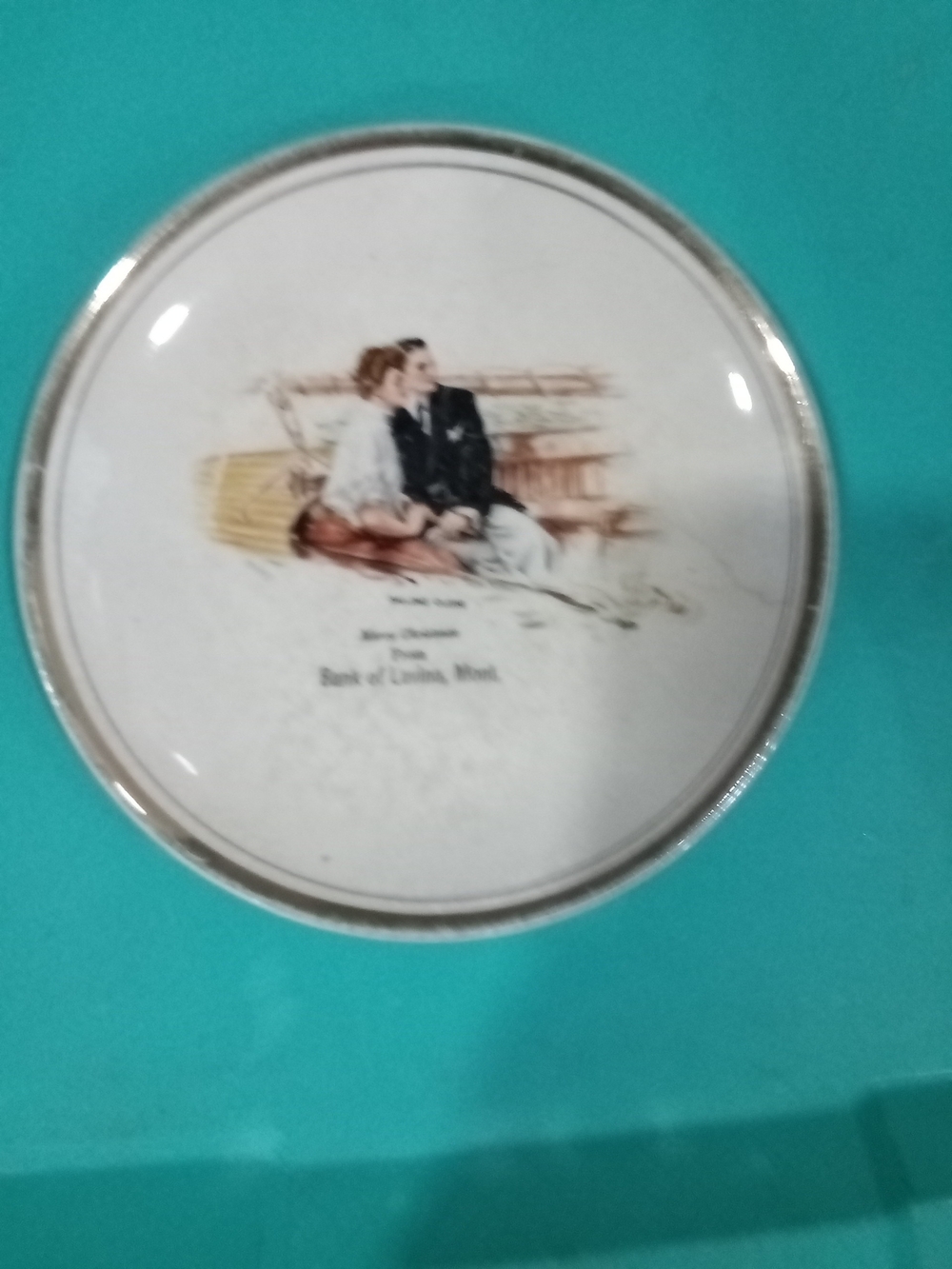 1910 Souvenir Dish "Howard Chandler Christy"